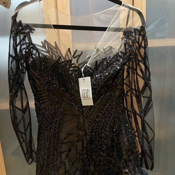 Gemy Maalouf Embroidered Dress - Picture 3 of 6